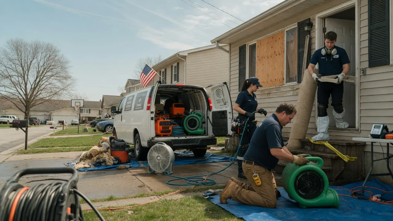 Water Damage Restoration in Green Forest, AR near me